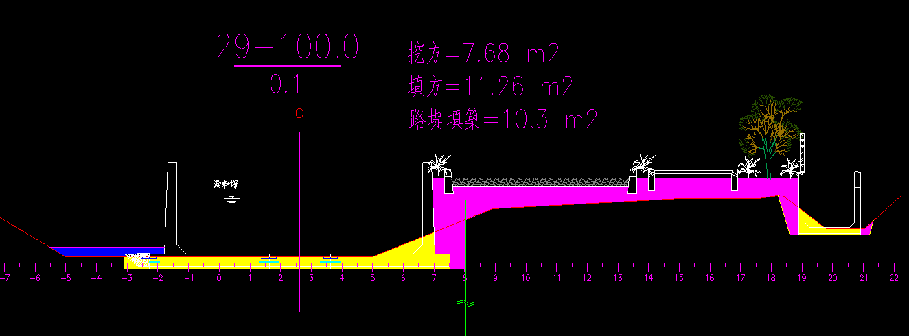 橫斷面圖範例